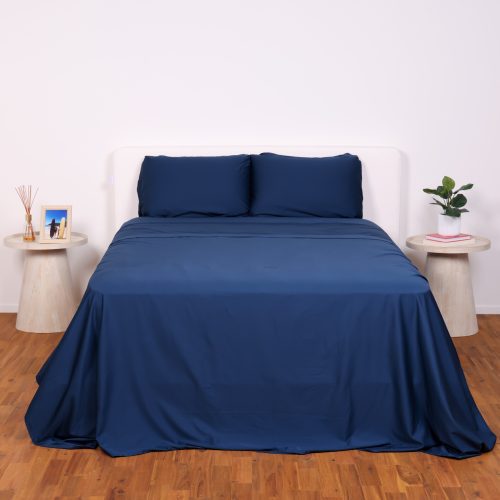 Luxury Bedding Sets Queen The Atlantic Collection Blue_Navy