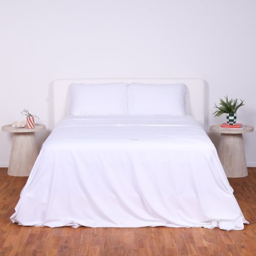 Luxury Bedding Sets Queen Malibu White Collection White